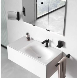 Keuco Edition 11 - Mitigeur de lavabo, noir mat 51102370100