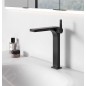 Keuco Edition 11 - Mitigeur de lavabo, noir mat 51102370103