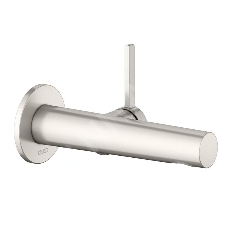 Keuco Edition 400 - Mitigeur de lavabo encastré, nickel brossé 51516050101