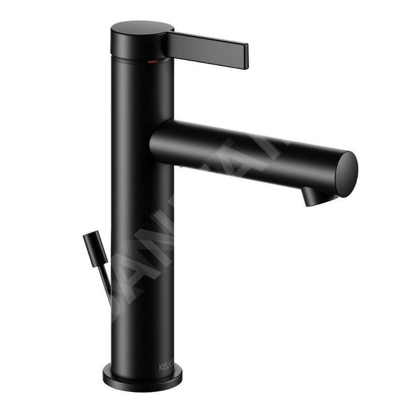 Keuco IXMO - Mitigeur de lavabo avec vidage, noir mat 59501371001
