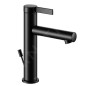 Keuco IXMO - Mitigeur de lavabo avec vidage, noir mat 59501371001