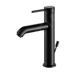 Keuco IXMO - Mitigeur de lavabo avec vidage, noir mat 59501372001