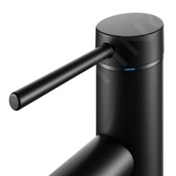 Keuco IXMO - Mitigeur de lavabo avec vidage, noir mat 59501372001