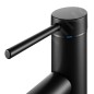 Keuco IXMO - Mitigeur de lavabo avec vidage, noir mat 59501372001