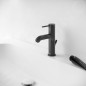 Keuco IXMO - Mitigeur de lavabo avec vidage, noir mat 59501372001
