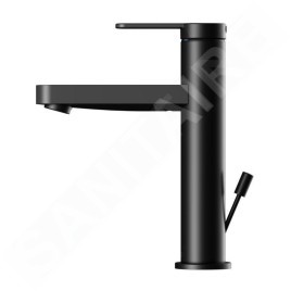 Keuco IXMO - Mitigeur de lavabo avec vidage, noir mat 59501373001