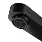 Keuco IXMO - Mitigeur de lavabo, noir mat 59501373101