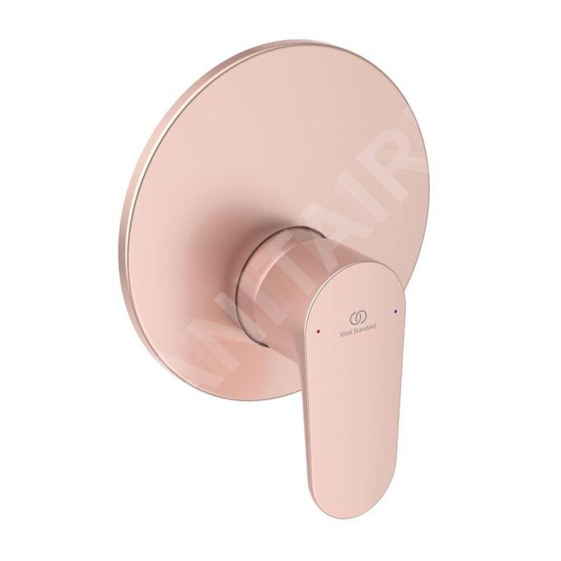 Ideal Standard Cerafine O - Mitigeur de douche encastré, avec corps d’encastrement, rosé A7192RO