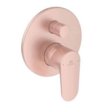 Ideal Standard Cerafine O - Mitigeur encastré avec 2 sorties, avec corps d’encastrement, rosé A7193RO