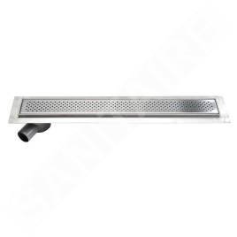 Aqualine Canniveaux - Caniveau de douche avec grille  860x140x92 mm, inox 2705-90