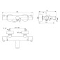 Ideal Standard CeraTherm - Mitigeur thermostatique de baignoire, acier A7588GN