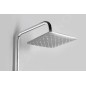 Aqualine Factor - Set de douche avec mitigeur, raccord de douche inférieur, chrome FC960
