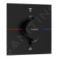Hansgrohe ShowerSelect Comfort - Mitigeur thermostatique encastré, 2 sorties, noir mat 15572670 Hansgrohe ShowerSelect Comfort - Mitigeur thermostatique encastré, 2 sorties, noir mat 15572670