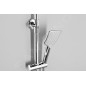Aqualine Factor - Set de douche avec mitigeur, raccord de douche inférieur, chrome FC960