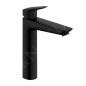 Hansgrohe Logis - Mitigeur de lavabo avec vidage, EcoSmart, noir mat 71090670