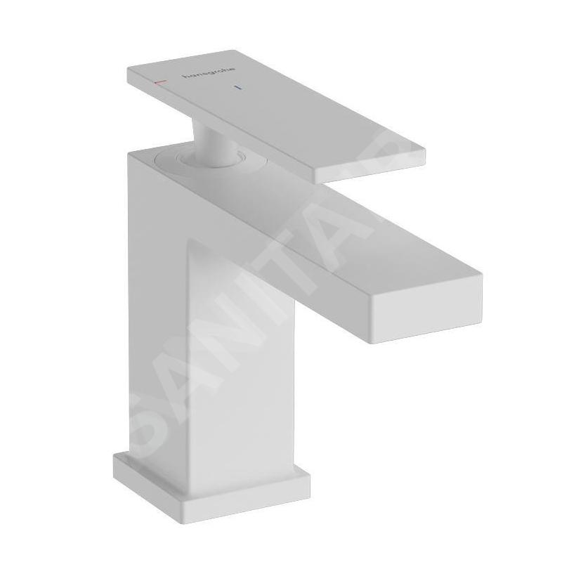 Hansgrohe Tecturis E - Mitigeur de lavabo, CoolStart, EcoSmart, blanc mat 73001700