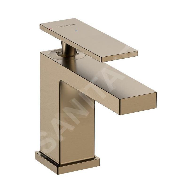 Hansgrohe Tecturis E - Mitigeur d'évier avec vidage, CoolStart, EcoSmart, bronze brossé 73002140