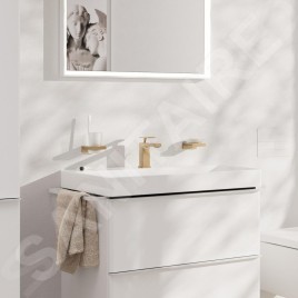 Hansgrohe Tecturis E - Mitigeur d'évier avec vidage, CoolStart, EcoSmart, bronze brossé 73002140