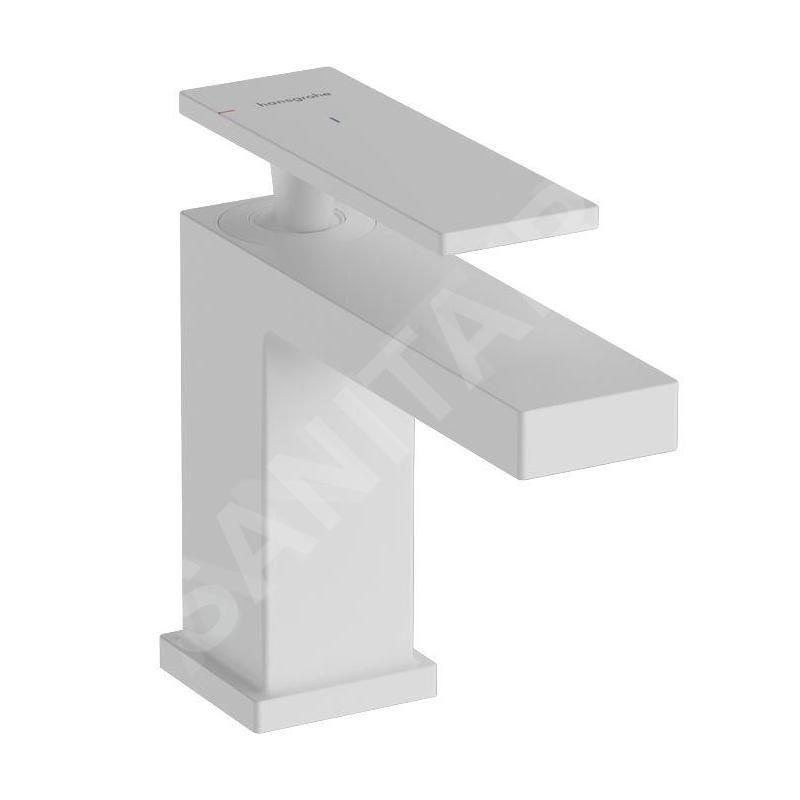 Hansgrohe Tecturis E - Mitigeur de lavabo avec vidage, CoolStart, EcoSmart, blanc mat 73002700