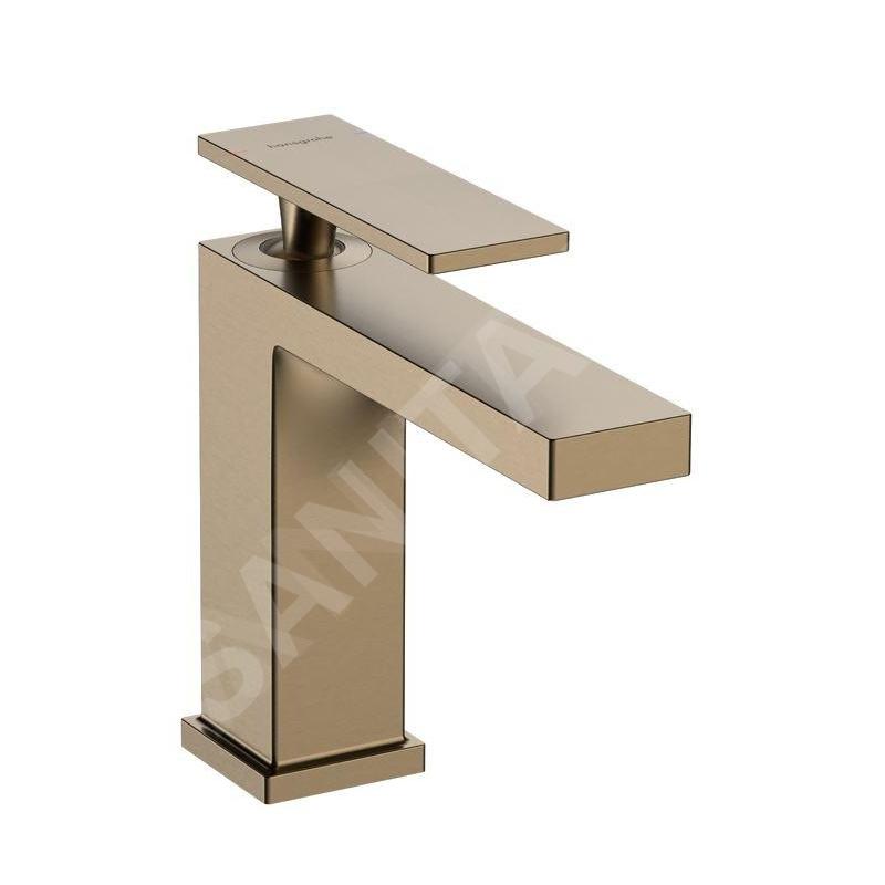 Hansgrohe Tecturis E - Mitigeur d'évier avec vidage, EcoSmart, bronze brossé 73010140