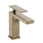 Hansgrohe Tecturis E - Mitigeur d'évier avec vidage, EcoSmart, bronze brossé 73010140