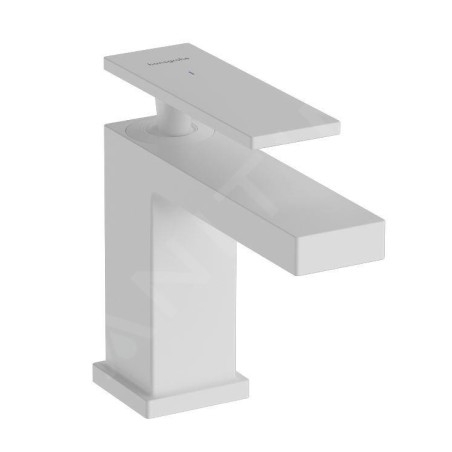 Hansgrohe Tecturis E - Bonde de lavabo, EcoSmart, blanc mat 73013700