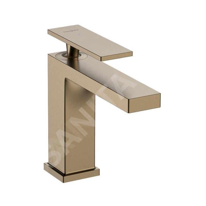 Hansgrohe Tecturis E - Mitigeur d'évier avec vidage, CoolStart, EcoSmart, bronze brossé 73014140