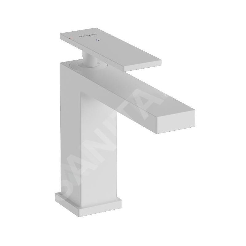 Hansgrohe Tecturis E - Mitigeur de lavabo avec vidage, CoolStart, EcoSmart, blanc mat 73014700