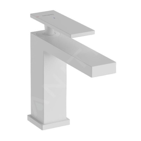 Hansgrohe Tecturis E - Mitigeur de lavabo avec vidage, CoolStart, EcoSmart, blanc mat 73014700