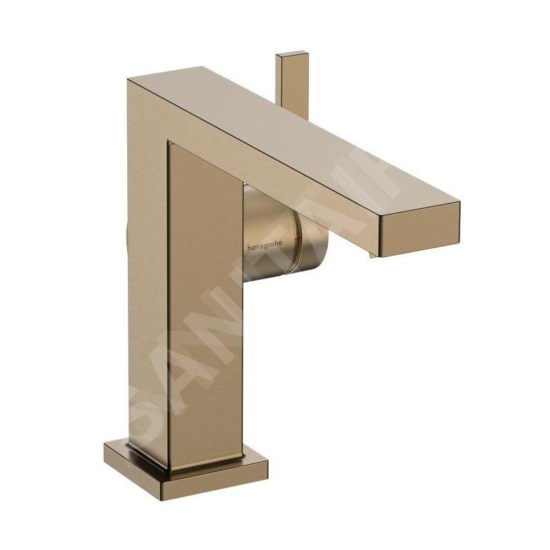 Hansgrohe Tecturis E - Mitigeur de lavabo avec vidage Push-Open, CoolStart, EcoSmart, bronze brossé 73020140
