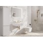 Hansgrohe Tecturis E - Mitigeur de lavabo avec vidage Push-Open, installation à 3 trous, EcoSmart, bronze brossé 73030140