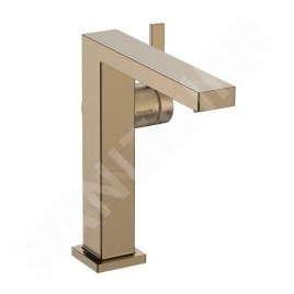 Hansgrohe Tecturis E - Mitigeur de lavabo avec vidage Push-Open, CoolStart, EcoSmart, bronze brossé 73040140