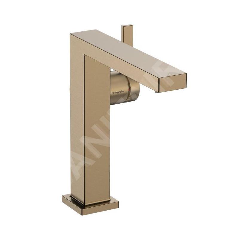 Hansgrohe Tecturis E - Mitigeur de lavabo avec vidage Push-Open, CoolStart, EcoSmart, bronze brossé 73040140