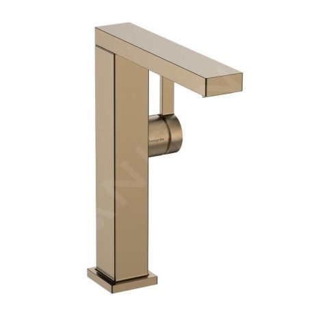 Hansgrohe Tecturis E - Mitigeur de lavabo avec vidage Push-Open, CoolStart, EcoSmart, bronze brossé 73060140