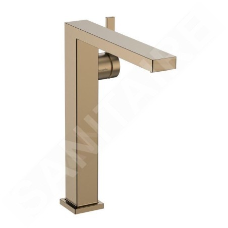 Hansgrohe Tecturis E - Mitigeur de lavabo avec vidage Push-Open, CoolStart, EcoSmart, bronze brossé 73070140