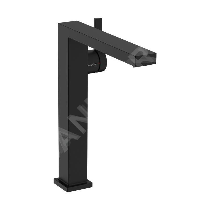 Hansgrohe Tecturis E - Mitigeur de lavabo avec vidage Push-Open, CoolStart, EcoSmart, noir mat 73070670