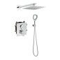 Novaservis Metalia Eco+ - Colonne de douche 250 ECO+ avec thermostat encastré, chrome SADAECO52RT Novaservis Metalia Eco+ - Colonne de douche 250 ECO+ avec thermostat encastré, chrome SADAECO52RT