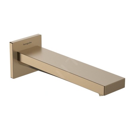 Hansgrohe Tecturis E - Bec de baignoire, bronze brossé 73410140