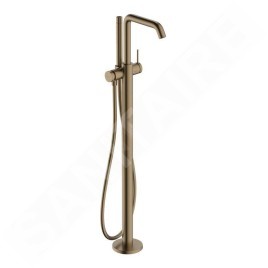 Hansgrohe Tecturis S - Mitigeur de baignoire à monter au sol, bronze brossé 73440140