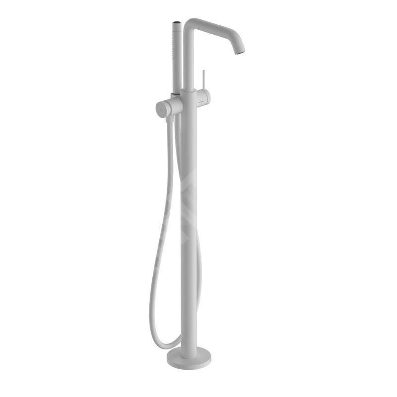 Hansgrohe Tecturis S - Mitigeur de baignoire, montage au sol, blanc mat 73440700