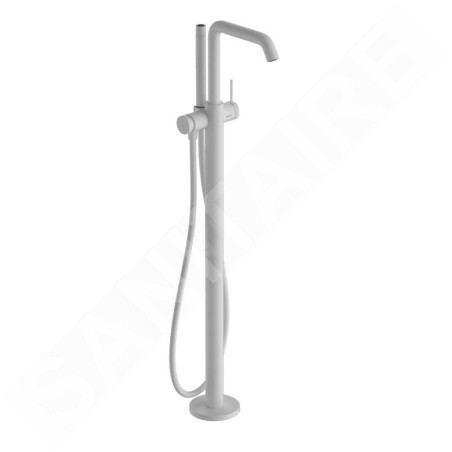 Hansgrohe Tecturis S - Mitigeur de baignoire, montage au sol, blanc mat 73440700