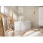 Hansgrohe Tecturis S - Mitigeur de baignoire, montage au sol, blanc mat 73440700