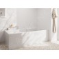 Hansgrohe Tecturis E - Mitigeur sur bord de baignoire, istallation à 3 trous, sBox, blanc mat 73443700