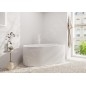 Hansgrohe Tecturis E - Mitigeur de baignoire, montage au sol, blanc mat 73445700