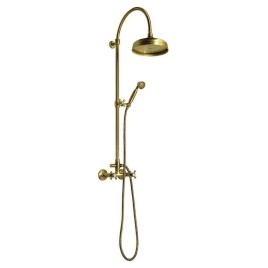 Sapho Antea - Colonne de douche 200, pour raccord au robinet, bronze SET036
