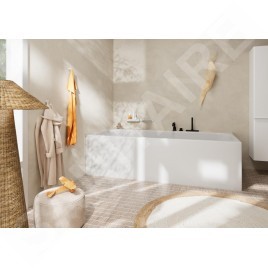 Hansgrohe Tecturis S - Mitigeur sur bord de baignoire, installation 3 trous, sBox, noir mat 73447670