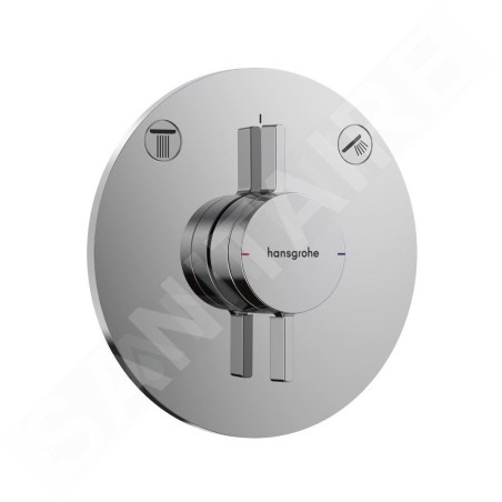 Hansgrohe DuoTurn S - Mitigeur encastrable, pour 2 sorties, chrome 75418000