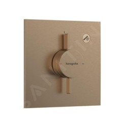 Hansgrohe DuoTurn E - Mitigeur de douche encastré, bronze brossé 75617140
