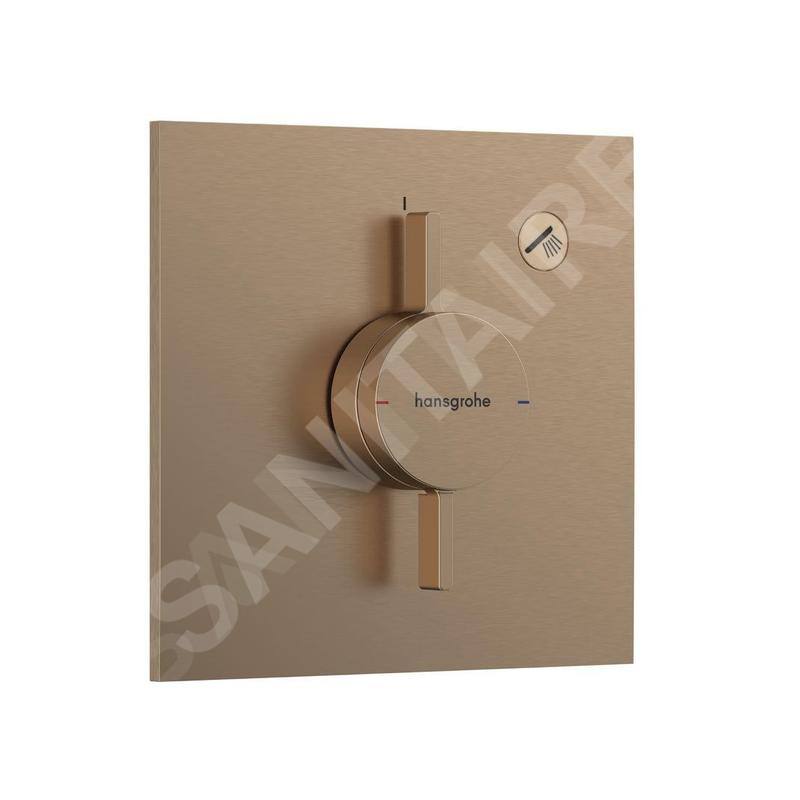 Hansgrohe DuoTurn E - Mitigeur de douche encastré, bronze brossé 75617140