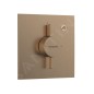 Hansgrohe DuoTurn E - Mitigeur de douche encastré, bronze brossé 75617140